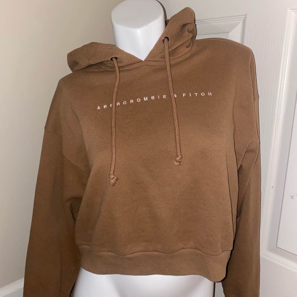 A&F embroidered hoodie